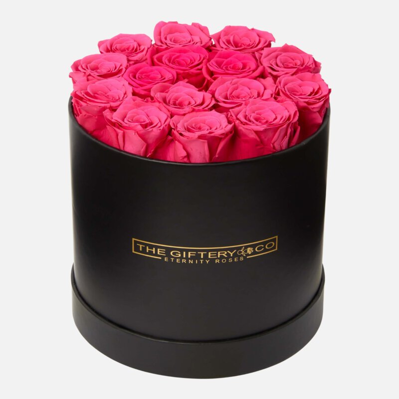 Medium Round Eternity Roses in a Box