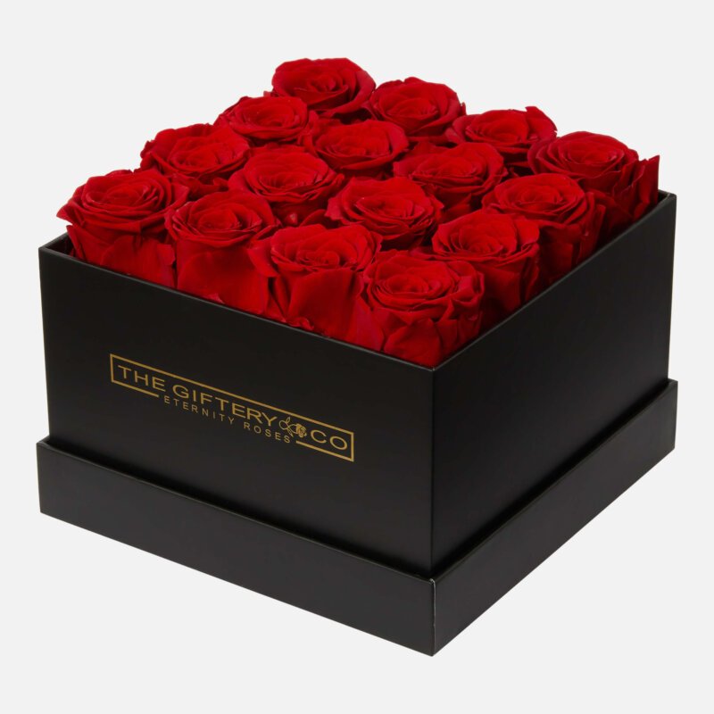 Large Square Eternity Rose Box