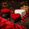 Luxury Valentine’s Day eternity roses in elegant rose boxes – preserved roses that last forever