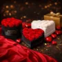 Luxury Valentine’s Day eternity roses in elegant rose boxes – preserved roses that last forever